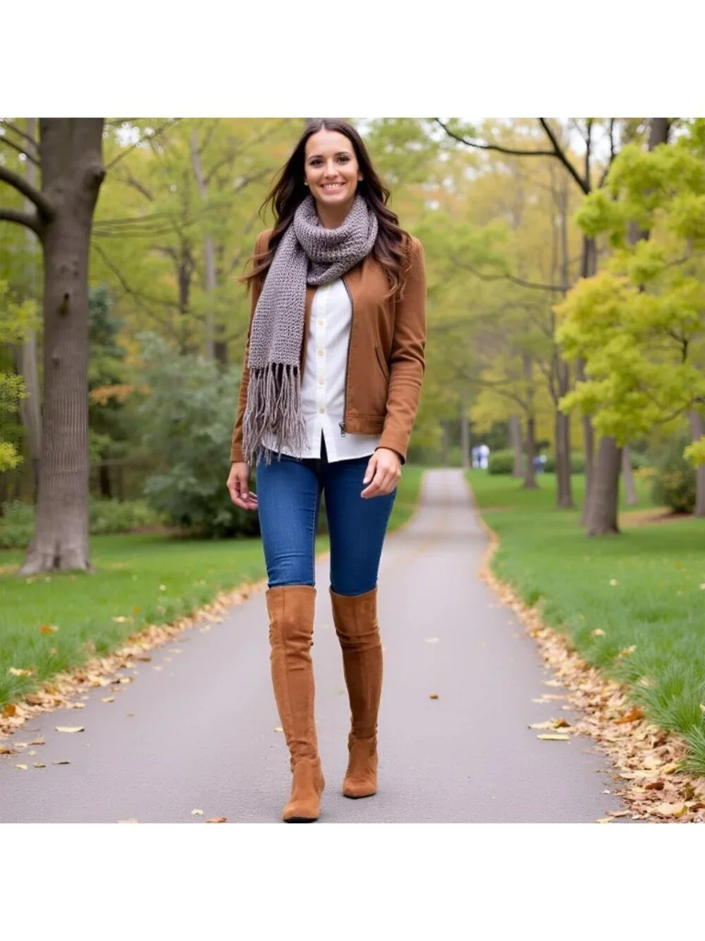 Stylish Thigh High Block Heel Boots for Women - Pointed Toe Over The Knee